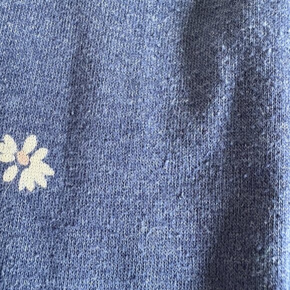 Gap Navy Blue floral sweatpants joggers Toddler Girls Size 4T - Picture 4 of 8